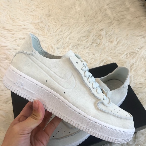 ✔️ NIB✔️ NIKE Air Force 1 Deconstructed Ghost Aqua - Picture 2 of 11